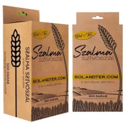SOL&TER SZALMA SZÍVÓSZÁL 500DB – Kiegészítők