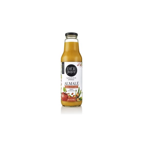 Dér juice almalé homoktövissel 90-10% 750 ml