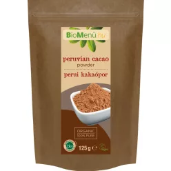 Bio menü bio kakaópor perui 125 g - Bio és natúr élelmiszerek