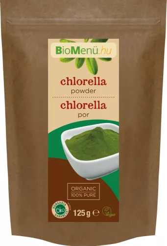Bio menü bio chlorella por 125 g - Bio és natúr étrendkiegészítők