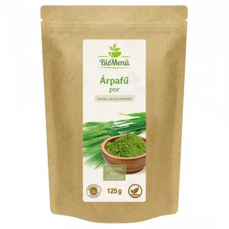 Bio menü bio árpafű por 125 g - Bio és natúr étrendkiegészítők