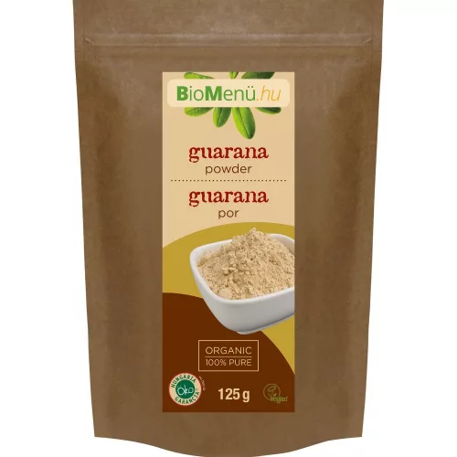 BioMenü BIO GUARANA por 125 g - Bio és natúr étrendkiegészítők