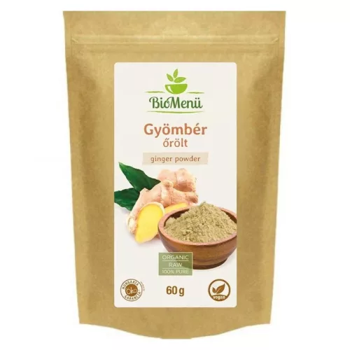 Bio menü bio gyömbér őrölt 60 g - Bio és natúr élelmiszerek
