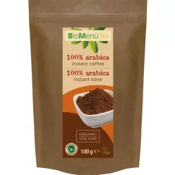 Bio menü bio 100% arabica instant kávé 100 g - Bio és natúr élelmiszerek