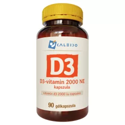 Caleido D3-VITAMIN 2000 NE gélkapszula 90 db - Bio és natúr étrendkiegészítők