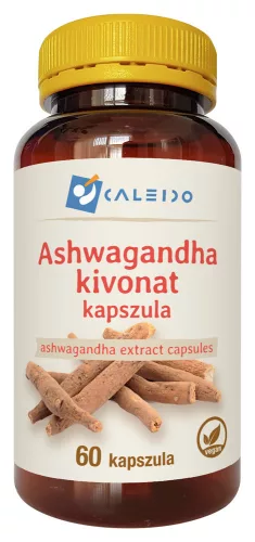 Caleido ASHWAGANDHA kivonat kapszula 60 db - Bio és natúr étrendkiegészítők