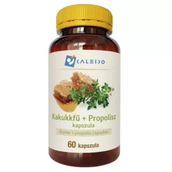 Caleido KAKUKKFŰ + PROPOLISZ kapszula 60 db  Új termék - Bio és natúr étrendkiegészítők