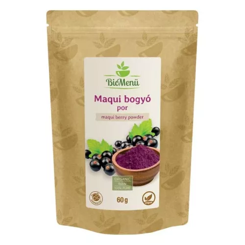BioMenü BIO MAQUI bogyó por 60 g - Bio és natúr élelmiszerek