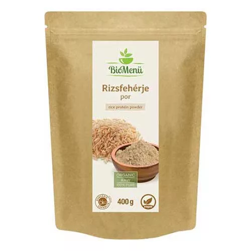 Bio menü bio rizsfehérje por 400 g - Bio és natúr étrendkiegészítők