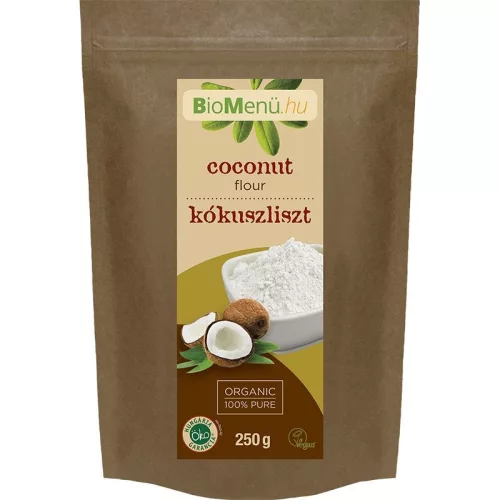 Bio menü bio kókuszliszt 250 g - Bio és natúr élelmiszerek