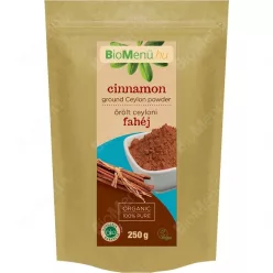 Bio menü bio fahéj őrölt ceyloni 250 g - Bio és natúr élelmiszerek