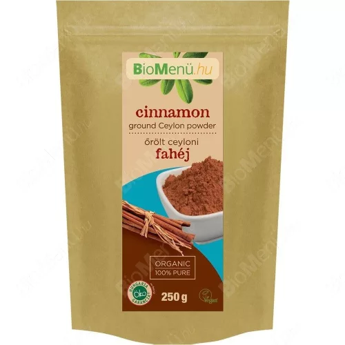 Bio menü bio fahéj őrölt ceyloni 250 g - Bio és natúr élelmiszerek