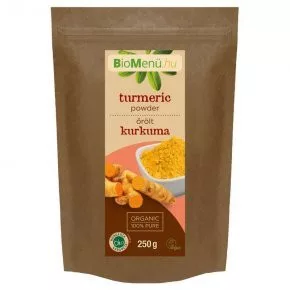 Bio menü bio őrölt kurkuma 250 g - Bio és natúr élelmiszerek