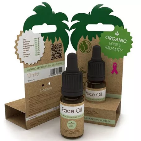 Coconutoil cosmetics bio arcszérum 10 ml - Bio és natúr kozmetikumok