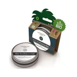 Coconutoil cosmetics bio fogpor aktív szénnel 50 ml - Bio és natúr kozmetikumok