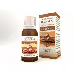 Természetes illóolaj szegfűszeg 10 ml - Aromaterápiához és természetes wellnesshez