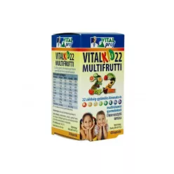 Vitalkid22 multifrutti 22 60 db - Bio és natúr étrendkiegészítők