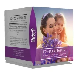 Herba-D k2+d3 vitamin 20 ml - Bio és natúr étrendkiegészítők