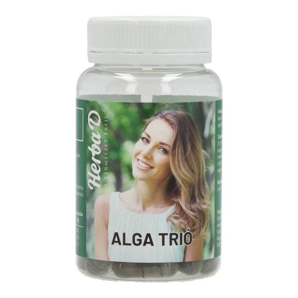 HERBA-D ALGA TRIO VEGAN KAPSZULA 30DB