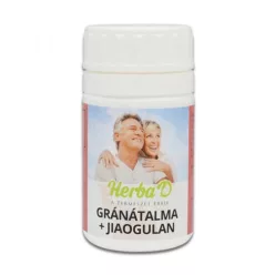Herba-D gránátalma+jiaogulan kapszula 30 db - Bio és natúr étrendkiegészítők