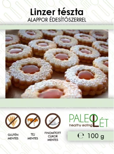 Paleolét linzer tészta alappor 100 g - Speciális étrend