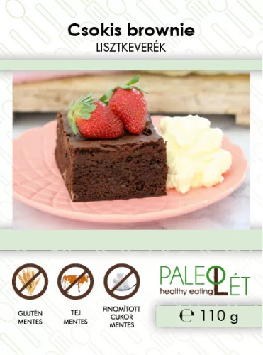 Paleolét csokis brownie mix 110 g - Bio és natúr élelmiszerek