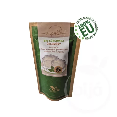 Biogomba bio süngomba őrlemény 40 g - Bio és natúr étrendkiegészítők