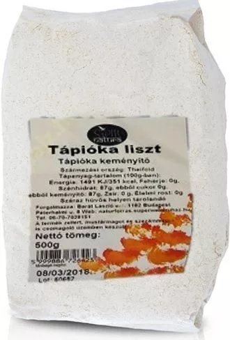 Szpm tápióka liszt 500 g - Bio és natúr élelmiszerek