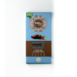   Health market milkless delight kókusztejes csokoládé egész mogyoróval édesítőszerekkel 80 g