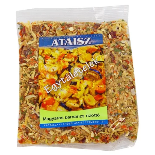 Ataisz barnarizs rizottó vegyes zöldséggel 200 g - Bio és natúr élelmiszerek