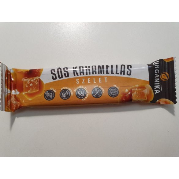 Organika sós karamellás szelet 30 g
