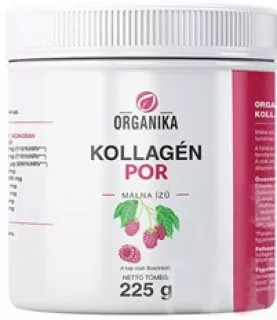 Organika kollagén italpor málna ízű 225 g - Bio és natúr élelmiszerek