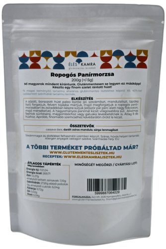 ÉLÉSKAMRA PALEO ROPOGÓS PANÍRMORZSA