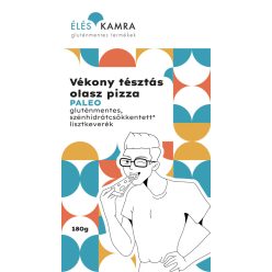 Éléskamra vékonytésztás olasz pizza lisztkeverék 180 g - Bio és natúr élelmiszerek