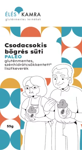 Éléskamra csodacsokis paleo bögrés süti szénhidrátcsökkentett lisztkeverék 55 g - 