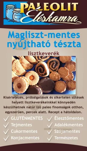 Paleolit Éléskamra magliszt-mentes nyújtható tészta alaplisz 185 g - Bio és natúr élelmiszerek