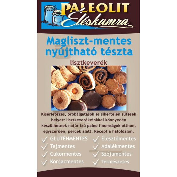 Paleolit Éléskamra magliszt-mentes nyújtható tészta alaplisz 185 g