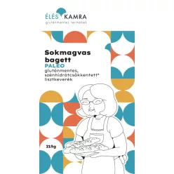 Éléskamra sokmagvas paleo bagett szénhidrátcsökkentett lisztkeverék 215 g - 