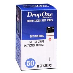 Drop One vércukorszint mérő tesztcsík 50 db