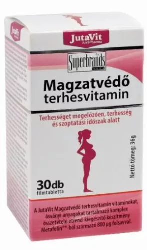 JUTAVIT MAGZATVÉDŐ TERHESVITAMIN 30 db - Bio és natúr étrendkiegészítők