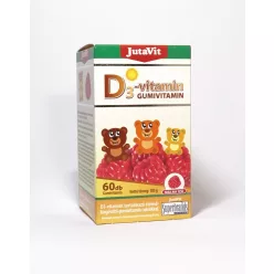 Jutavit gumivitamin d3-vitamin kapszula 60 db - Bio és natúr étrendkiegészítők