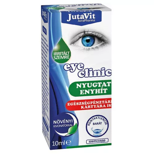 Jutavit eyeclinic szemcsepp irritált szemre 10 ml - Bio és natúr kozmetikumok