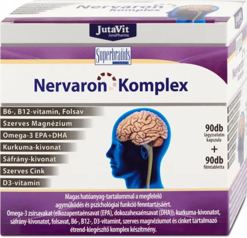 JUTAVIT NERVARON KOMPLEX 90+90 db - Bio és natúr étrendkiegészítők