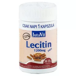 Jutavit lecitin kapszula 1200mg 40 db - Bio és natúr étrendkiegészítők