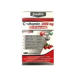 JUTAVIT C-VITAMIN 1000MG+C+D DUO FILMTBL - Bio és natúr étrendkiegészítők