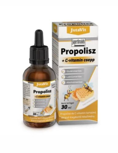 JUTAVIT PROPOLISZ +C-VITAMIN CSEPP 30 ml - Bio és natúr étrendkiegészítők
