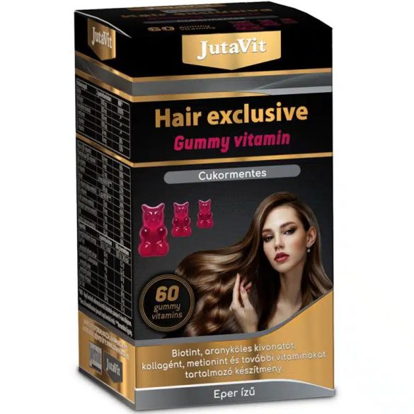 Jutavit hair exclusive gummy vitamin cukormentes 60 db