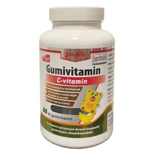 JUTAVIT GUMIVIT. C-VITAMIN 60 db CM. - Bio és natúr étrendkiegészítők