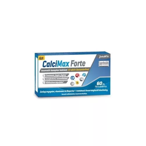 JUTAVIT CALCI MAX FORTE 60DB - Bio és natúr étrendkiegészítők