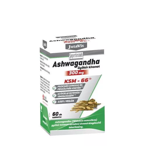 Jutavit ashwagandha gyökér kivonat tabletta 300mg 60 db - 